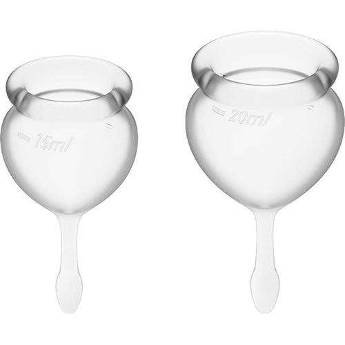 Satisfyer Feel good Menstrual Cup Transparent