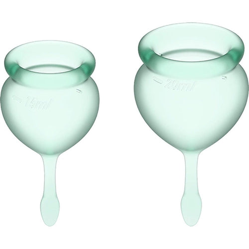 Satisfyer Feel good Menstrual Cup Turquoise