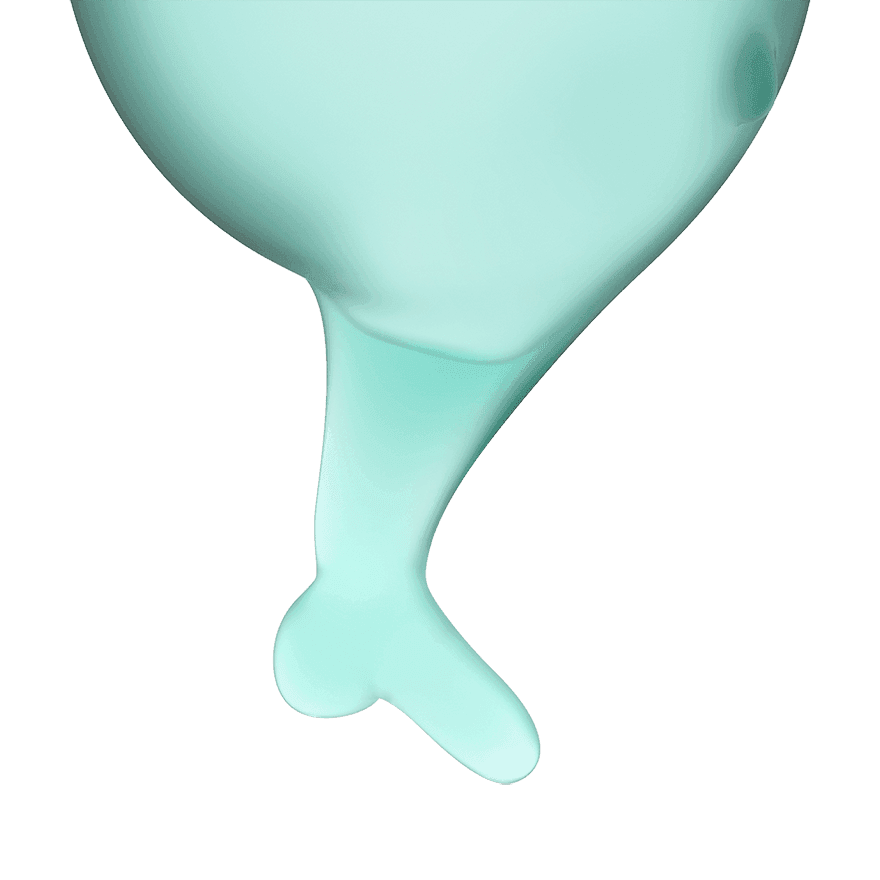 Satisfyer Feel secure Menstrual Cup Green