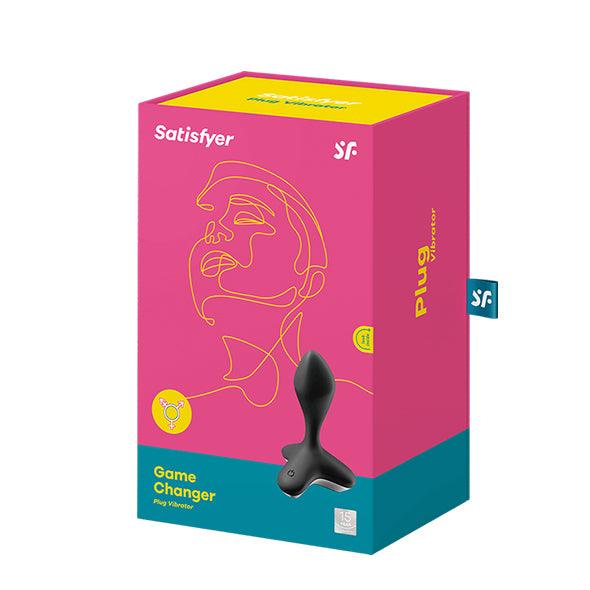 Satisfyer - Game Changer Vibrating Anal Plug Black