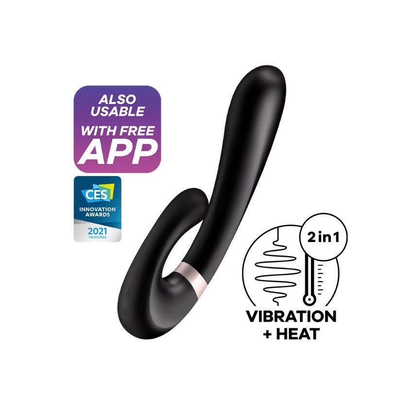 Satisfyer Heat Wave Vibrator Black