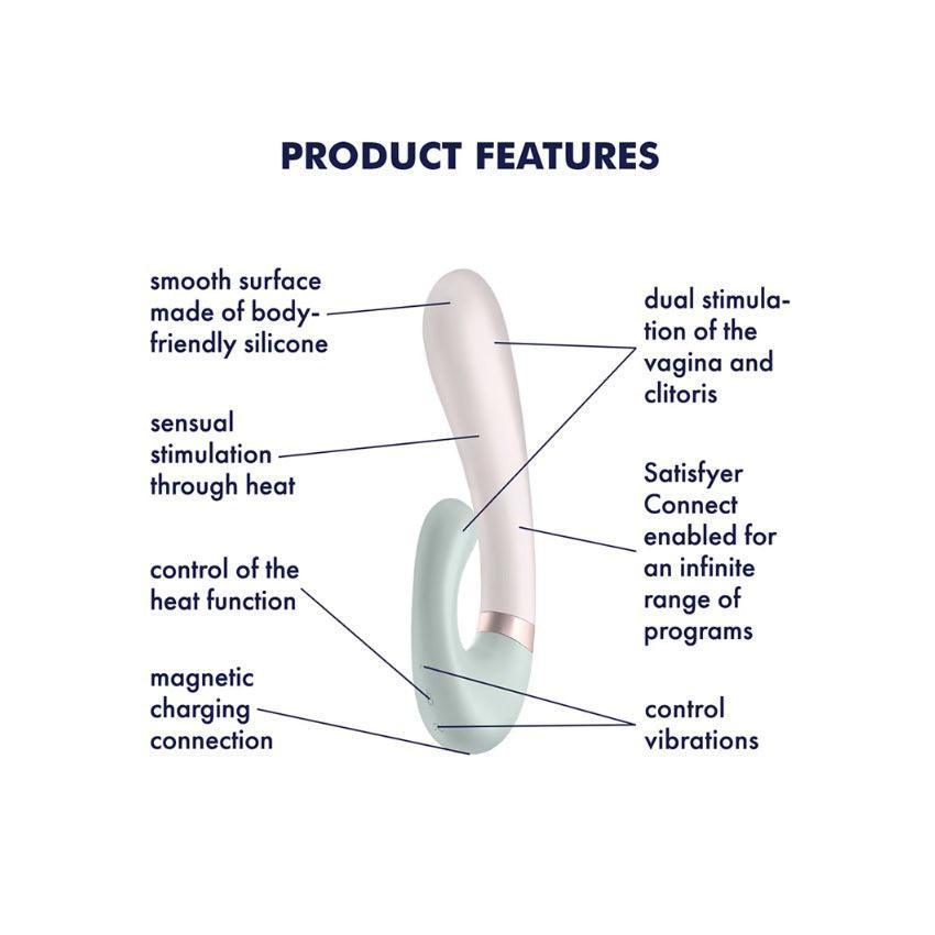 Satisfyer Heat Wave Vibrator Mint