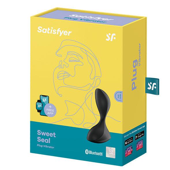 Satisfyer - Sweet Seal Vibrating Anal Plug Black