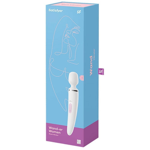 Satisfyer Wander Woman Wand Vibrator White