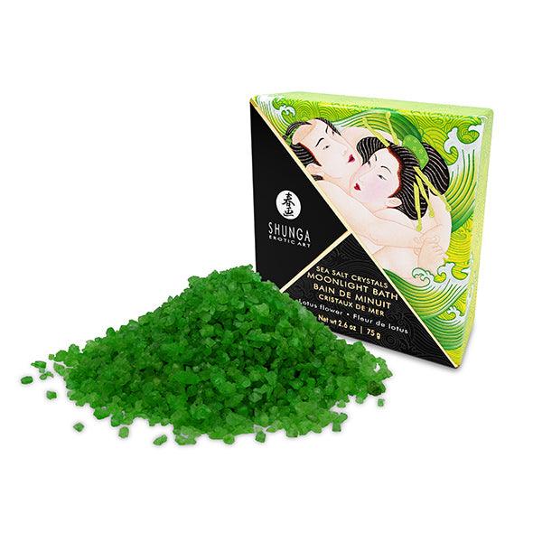 Shunga - Oriental Crystals Bath Salts Single Use Lotus Flower 75