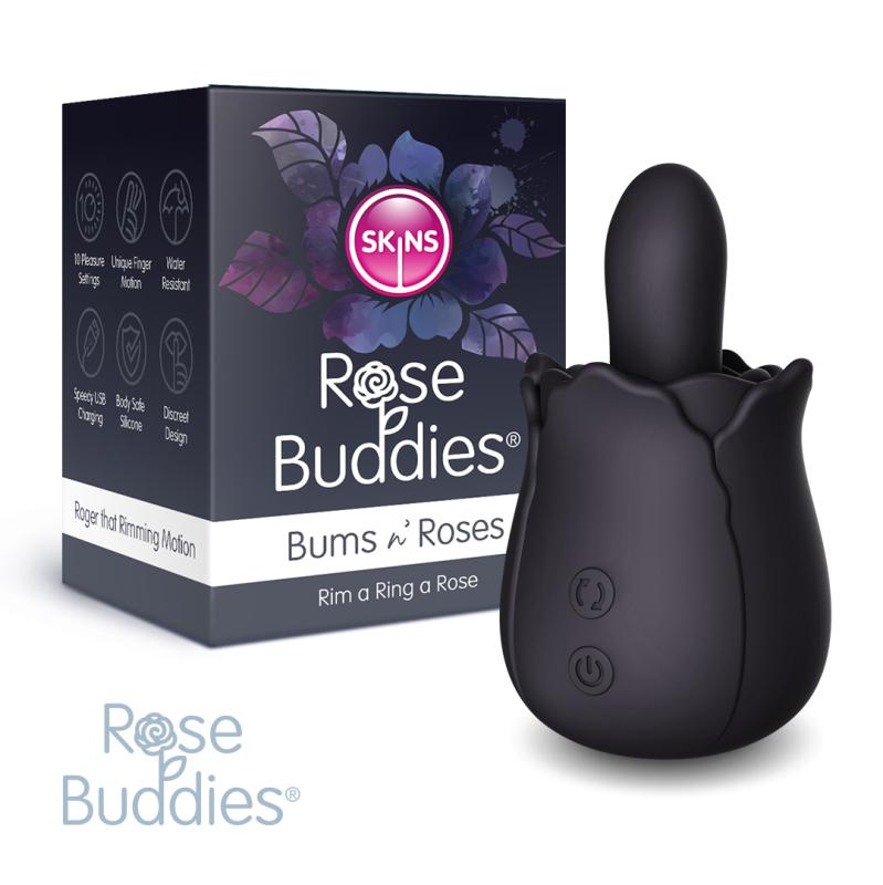 Skins Rose Buddies - Bums N Roses Anal Vibrator