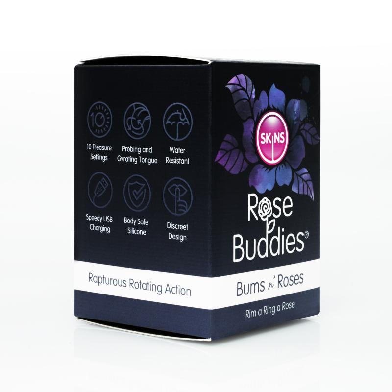 Skins Rose Buddies - Bums N Roses Anal Vibrator