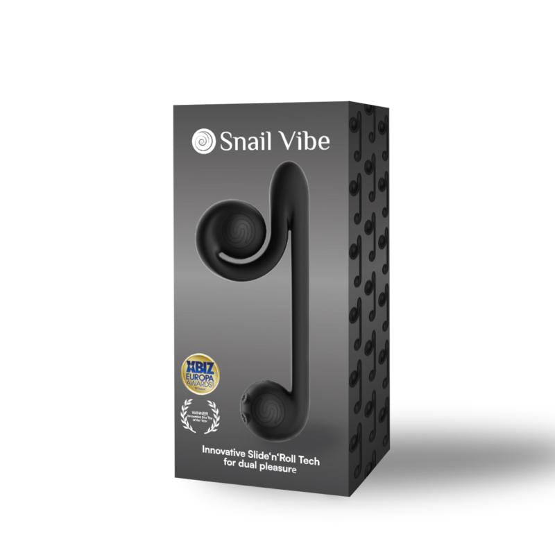 Snail Vibe Duo Vibrator - Black