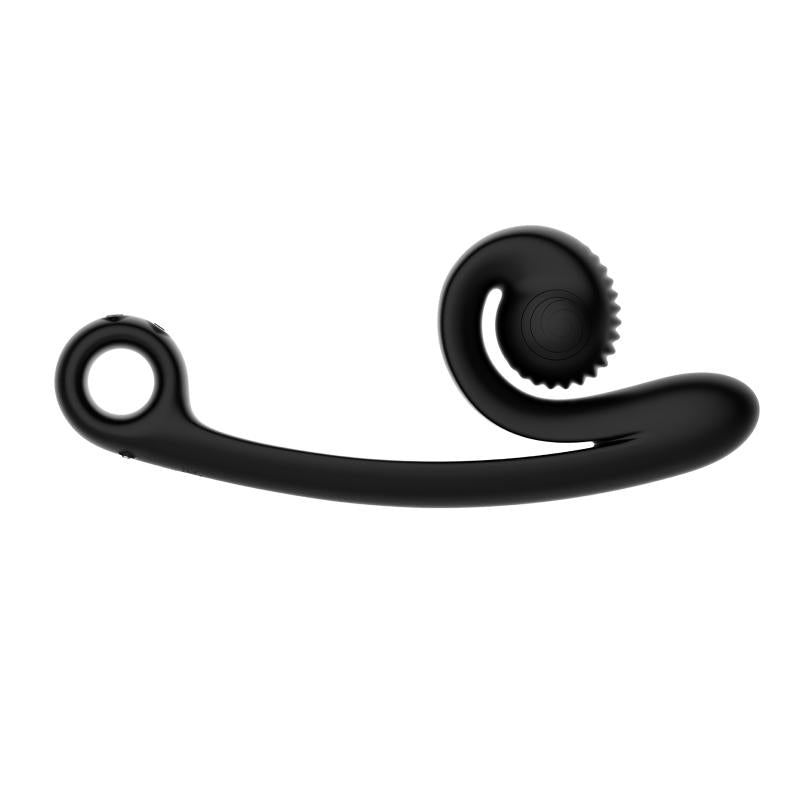 Snail Vibe Curve Duo Vibrator - Black