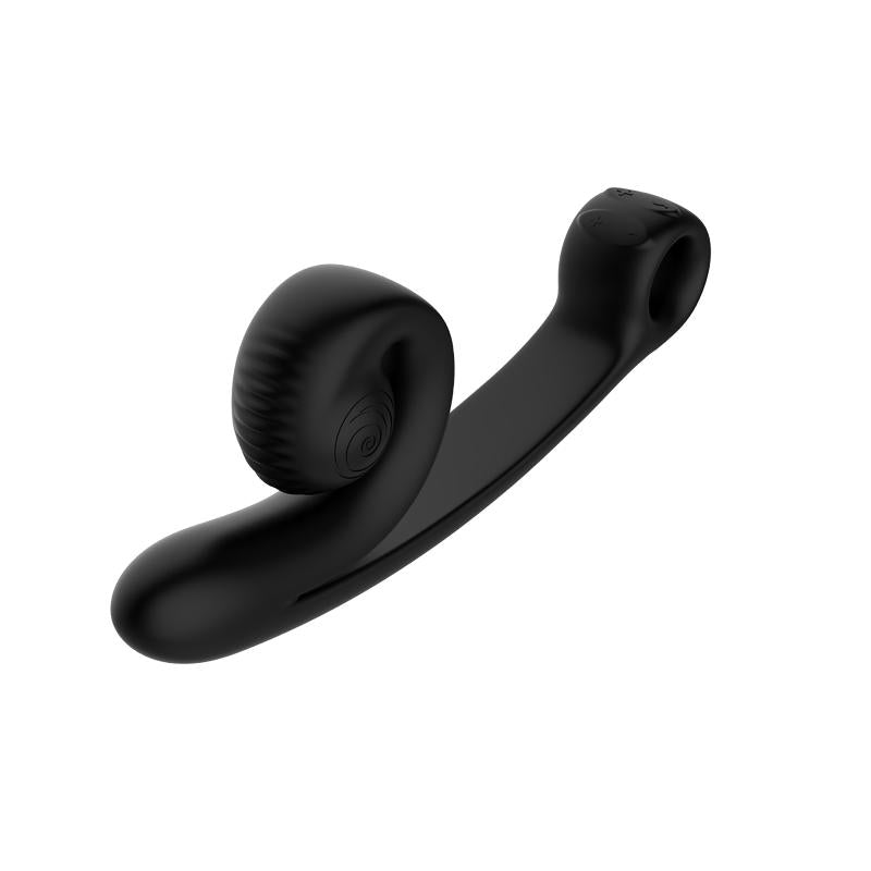 Snail Vibe Curve Duo Vibrator - Black