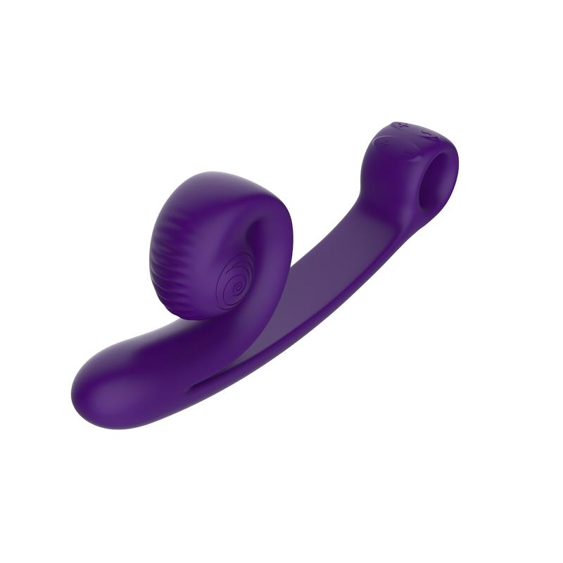 Snail Vibe Curve Duo Vibrator - Purple