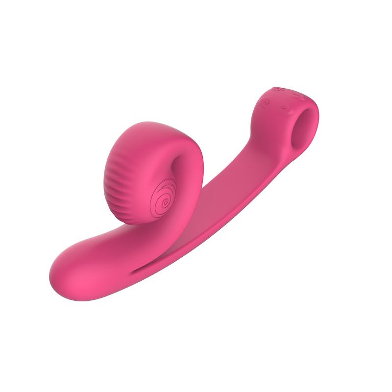 Snail Vibe Curve Duo Vibrator - Pink