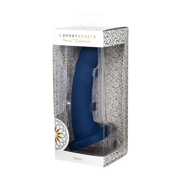 Sportsheets - Nexus Banx Hollow Sheath Dildo Navy