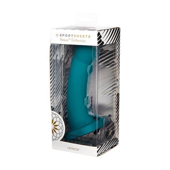 Sportsheets - Nexus Lennox Hollow Vibrating Sheath Dildo Emerald