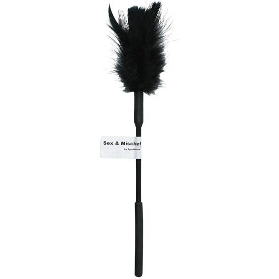 Sportsheets - Sex & Mischief Feather Tickler Black