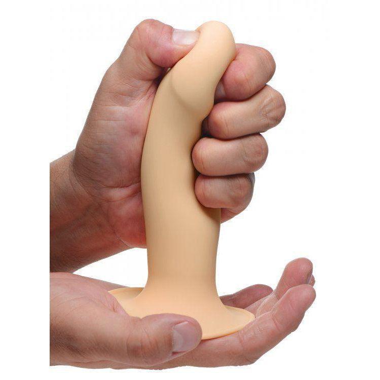 Squeezable Phallic Dildo - Light