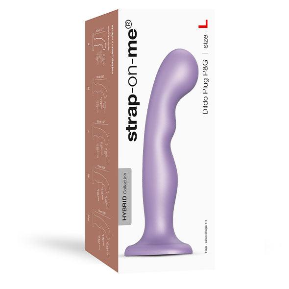 Strap-On-Me - Dildo Plug P&G Metallic Lilac L