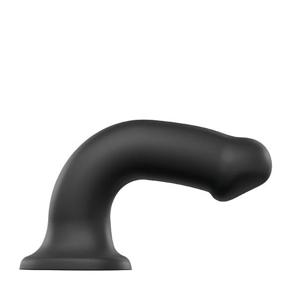 Strap-On-Me - Semi-Realistic Dual Density Bendable Dildo Black L