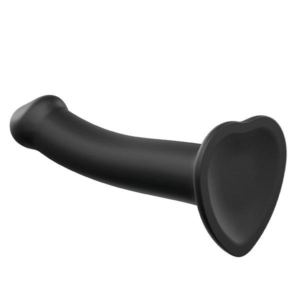 Strap-On-Me - Semi-Realistic Dual Density Bendable Dildo Black L