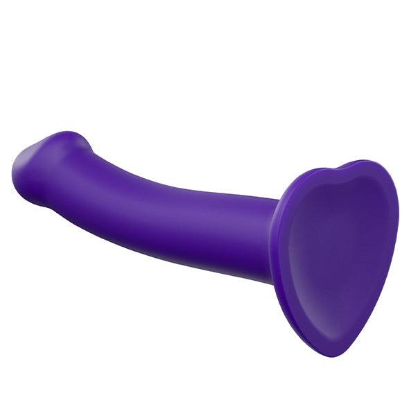 Strap-On-Me - Semi-Realistic Dual Density Bendable Dildo Purple L