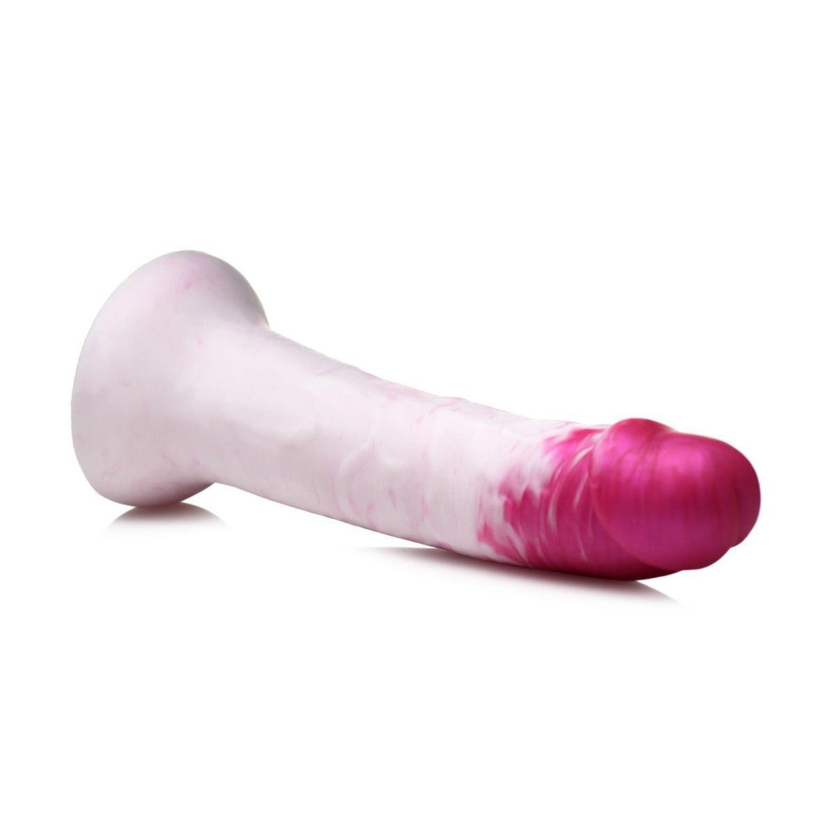 Strap U Real Swirl Realistic Silicone Dildo - Pink