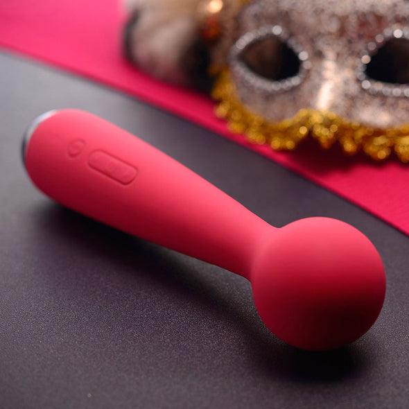 Svakom - Emma Mini Wand Massager Plum Red