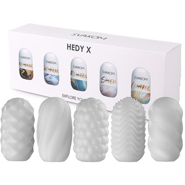 Svakom - Hedy X Masturbator 5-pack Mixed Textures