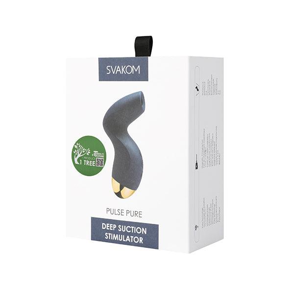 Svakom - Pulse Pure Deep Suction Stimulator Dark Blue