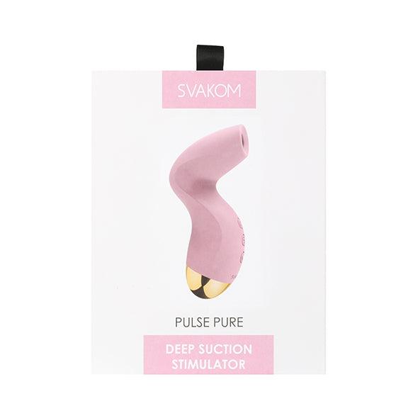 Svakom - Pulse Pure Deep Suction Stimulator Pale Pink