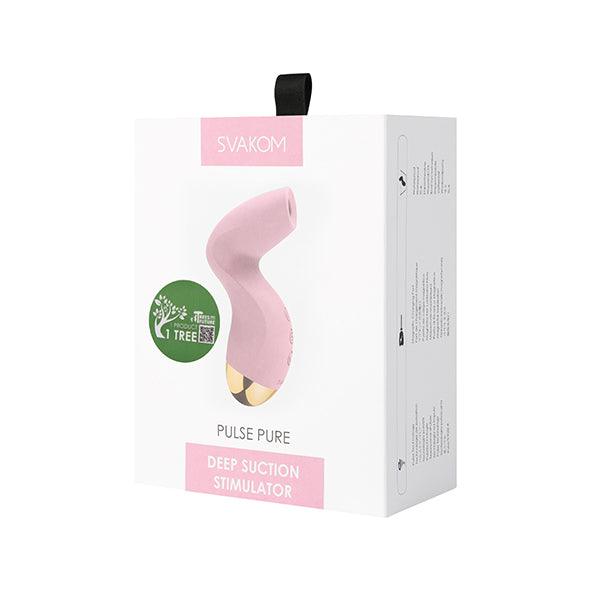 Svakom - Pulse Pure Deep Suction Stimulator Pale Pink