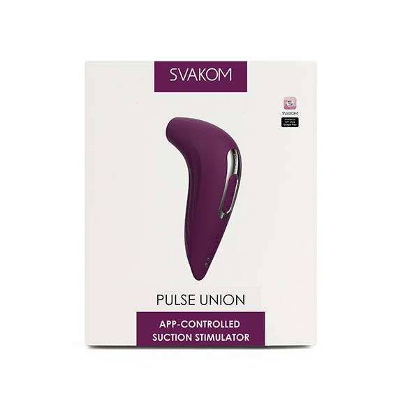 Svakom - Pulse Union App-Controlled Suction Stimulator Violet