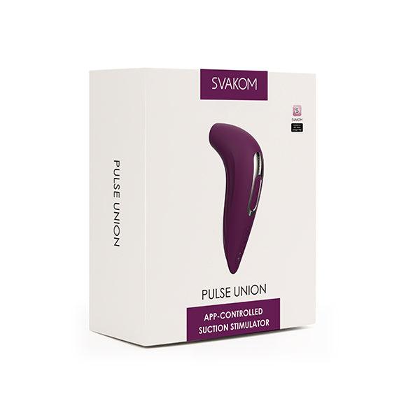 Svakom - Pulse Union App-Controlled Suction Stimulator Violet