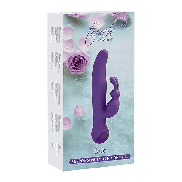 Swan - Duo Rabbit Vibrator Purple