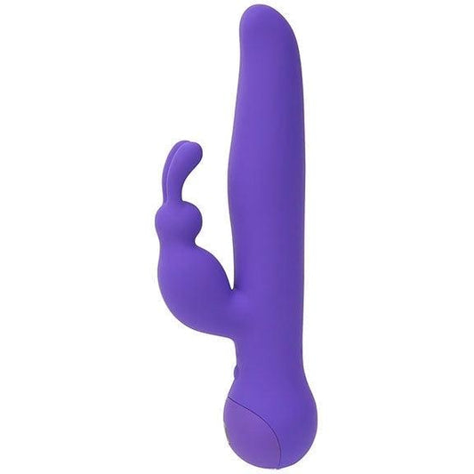 Swan - Duo Rabbit Vibrator Purple