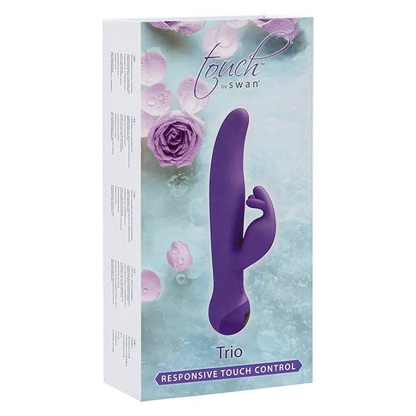 Swan - Trio Rabbit Vibrator Purple