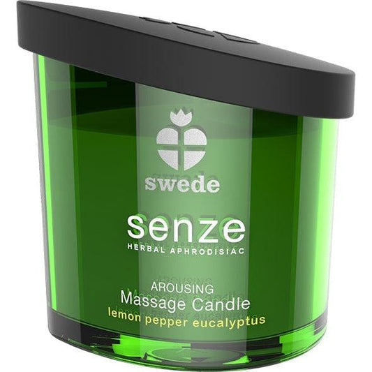 Swede - Senze Arousing Massage Candle Lemon Pepper Eucalyptus