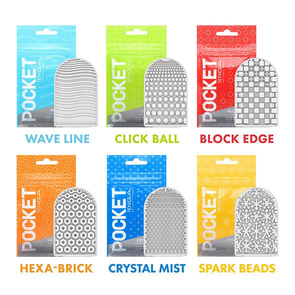 Tenga - Pocket Stroker Block Edge