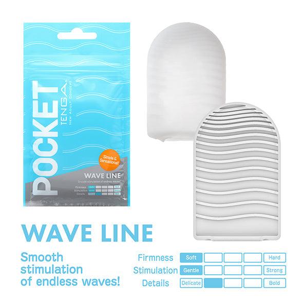 Tenga - Pocket Stroker Wave Line