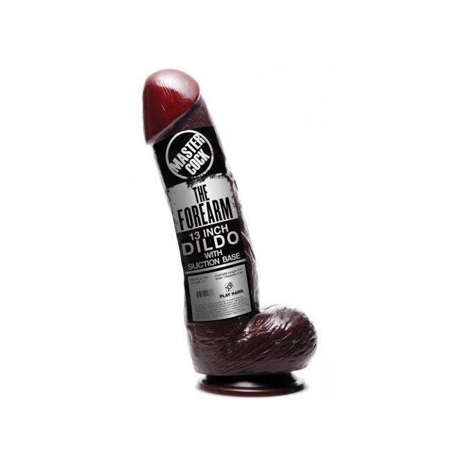 The Forearm 13 Inch Dildo with Suction Cup