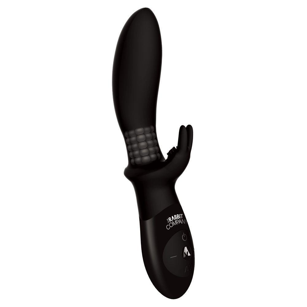 The Rabbit Company Beaded Backdoor Rabbit Black