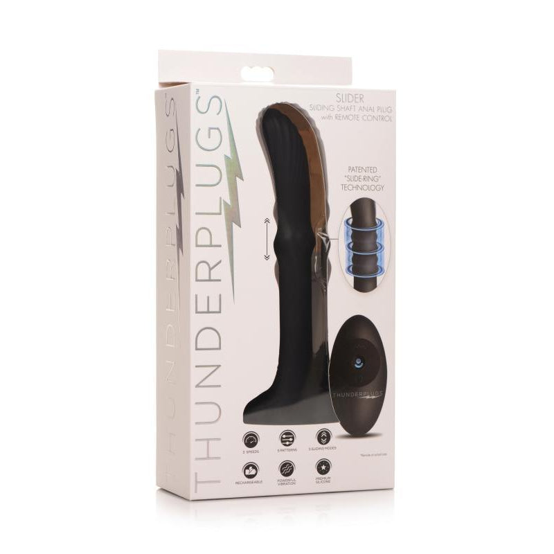 Thunderplugs - Anal Vibrator With Moving Shaft