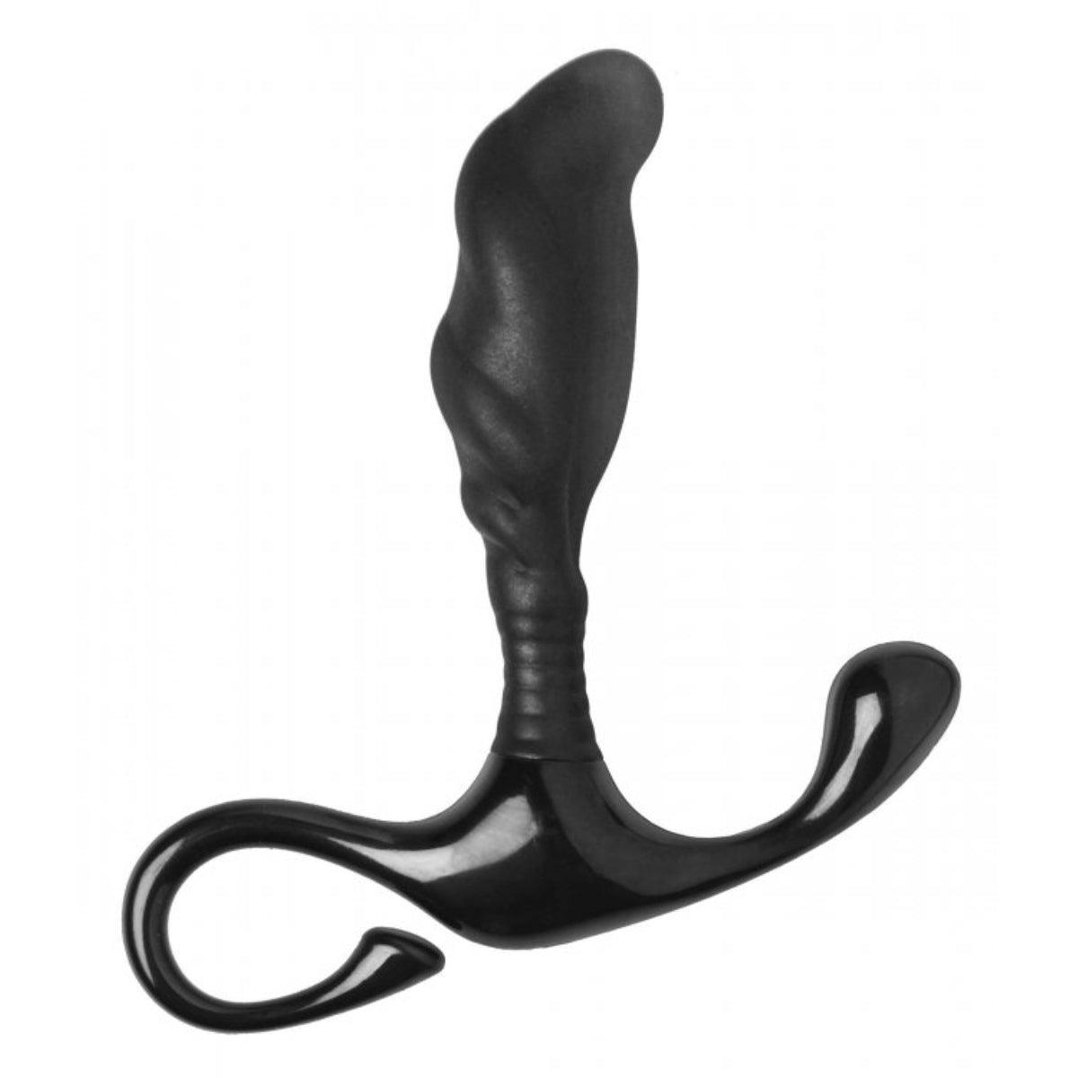 Trinity For Men Silicone Wavy Prostate Exerciser Black