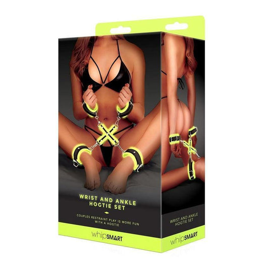 Whipsmart Glow In The Dark Wrist And Ankle Hogtie Set