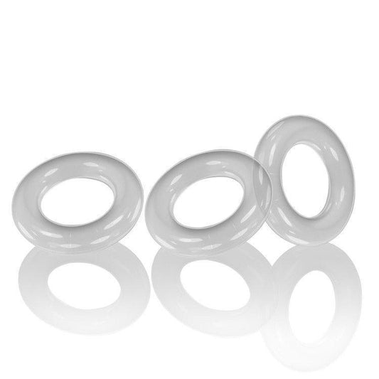 WILLY RINGS 3-pack cockrings clear