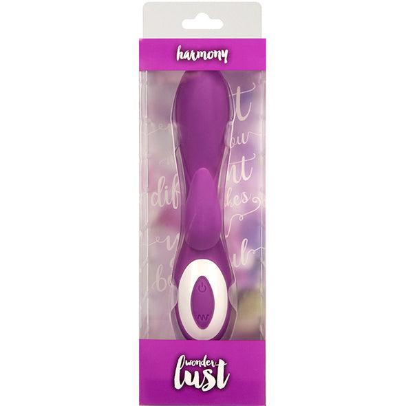 Wonderlust - Harmony Rechargeable Dual Massager Purple