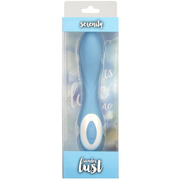 Wonderlust - Serenity Rechargeable Massager Blue