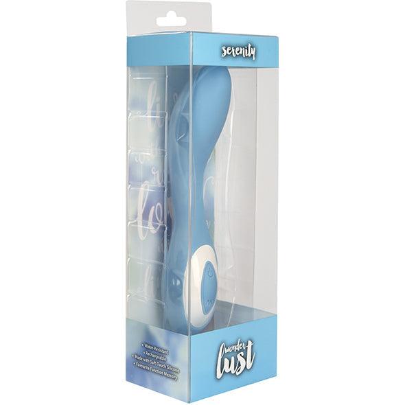 Wonderlust - Serenity Rechargeable Massager Blue