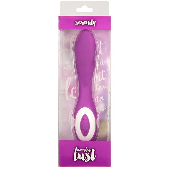 Wonderlust - Serenity Rechargeable Massager Purple