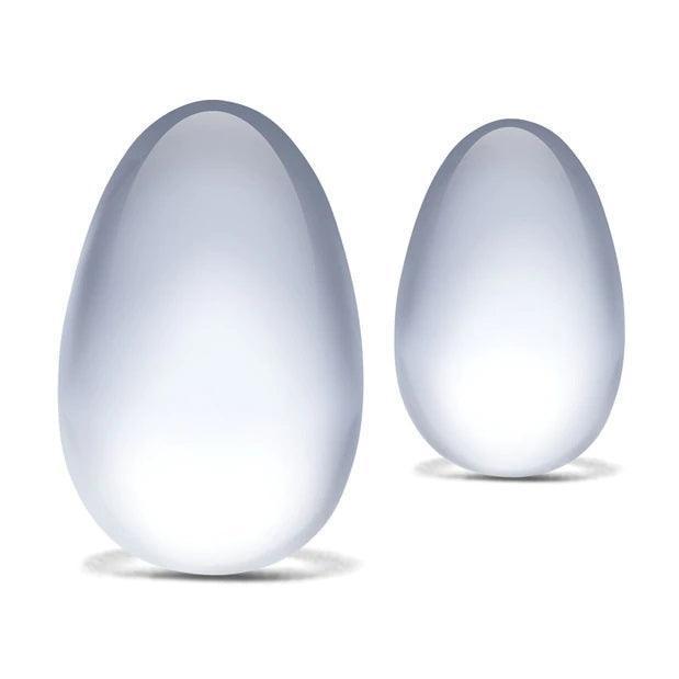 Yoni Glass Egg Set 2pc (1.8)