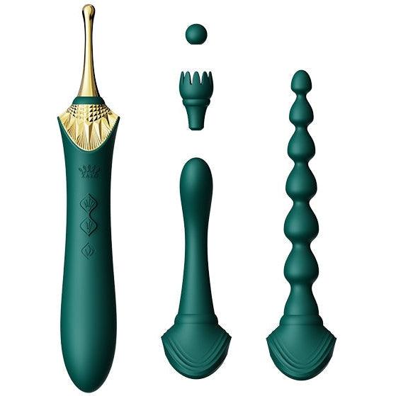 Zalo - Bess 2 Clitoral Massager Turquoise Green